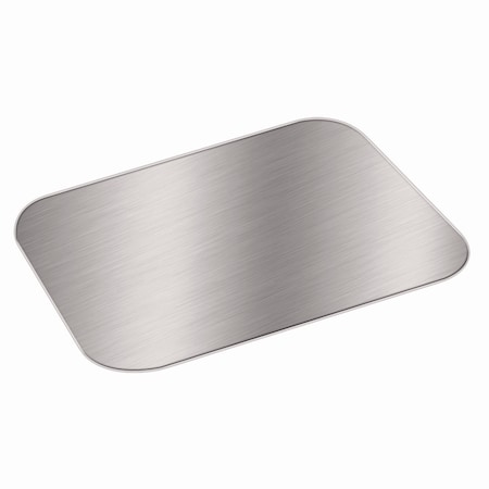 Hfa Foil Laminated Board Lid for Take Out Containers, 6.25 x 8.37, White/Silver, 500PK HFA 4045L